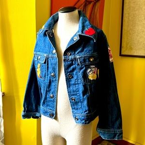 Vintage denim jean jacket